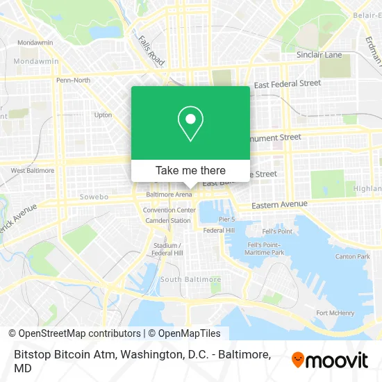 Bitstop Bitcoin Atm map