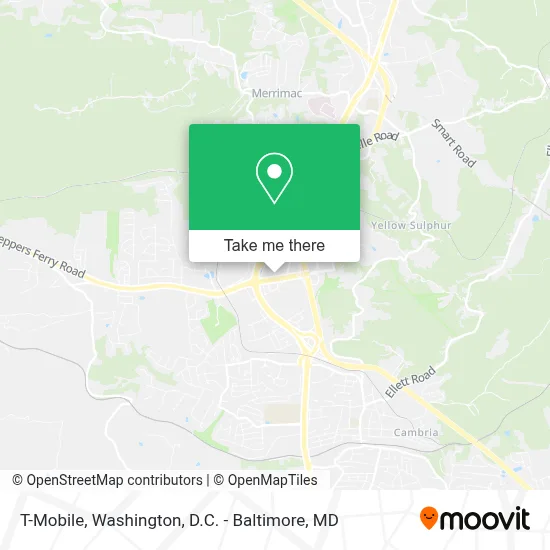 T-Mobile map