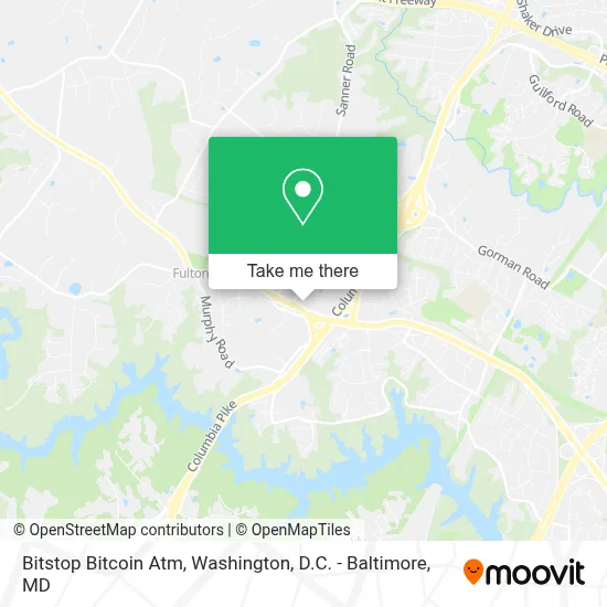 Bitstop Bitcoin Atm map
