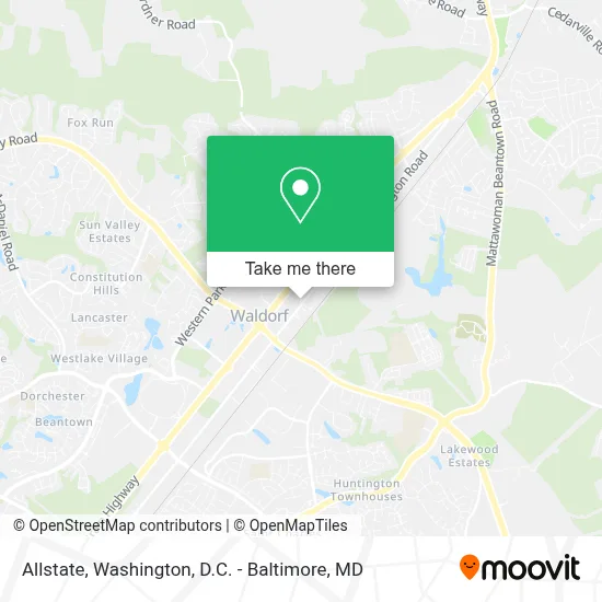 Allstate map