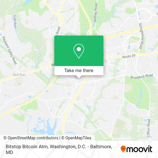 Bitstop Bitcoin Atm map