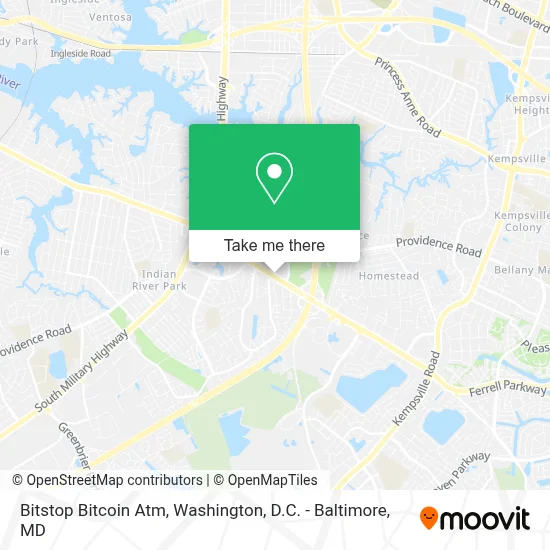 Bitstop Bitcoin Atm map