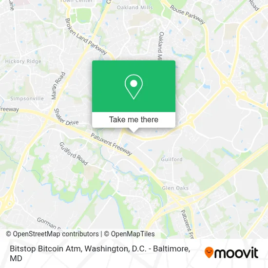 Bitstop Bitcoin Atm map