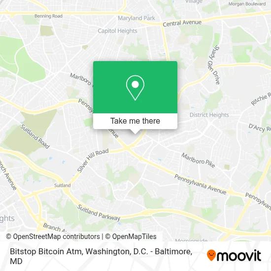 Bitstop Bitcoin Atm map