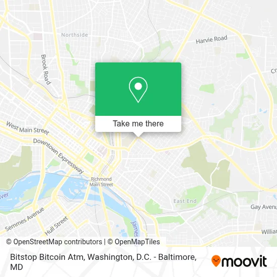 Bitstop Bitcoin Atm map