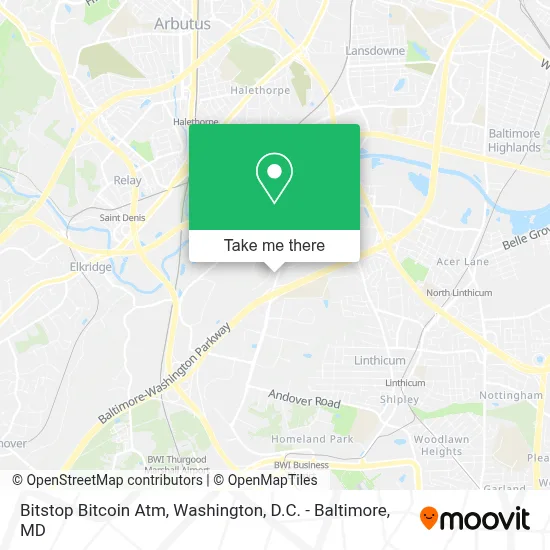 Bitstop Bitcoin Atm map