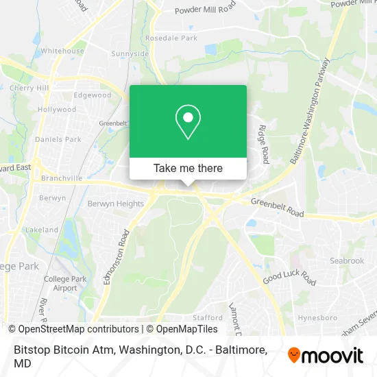 Bitstop Bitcoin Atm map