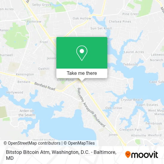 Bitstop Bitcoin Atm map