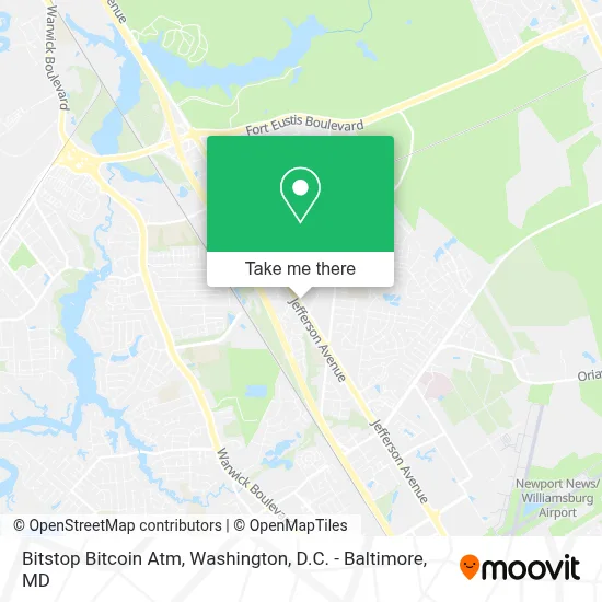 Bitstop Bitcoin Atm map