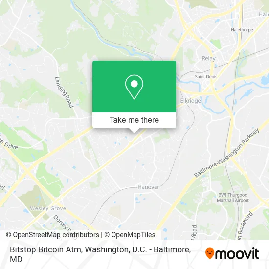 Bitstop Bitcoin Atm map