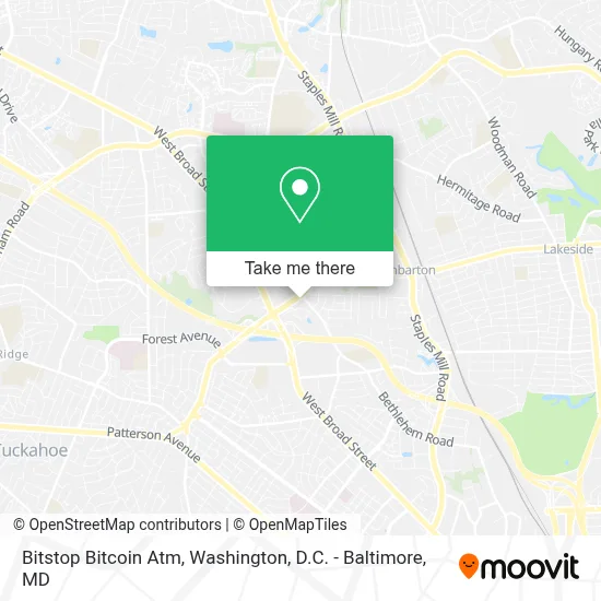 Bitstop Bitcoin Atm map
