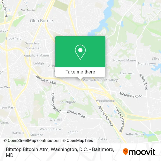 Bitstop Bitcoin Atm map