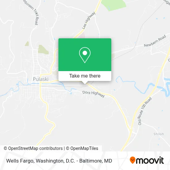 Wells Fargo map