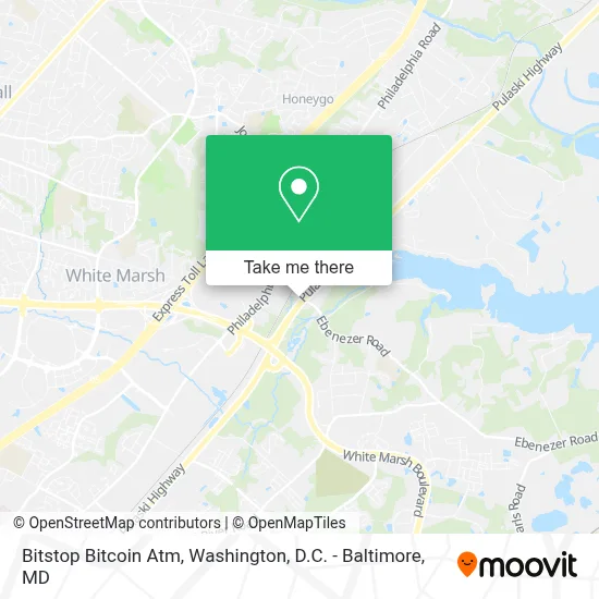 Bitstop Bitcoin Atm map