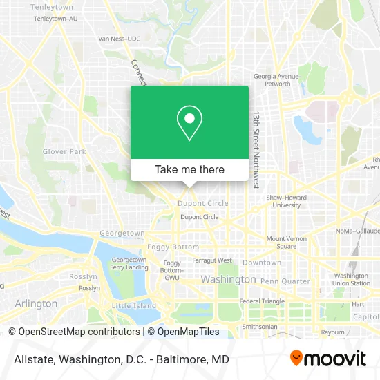 Allstate map