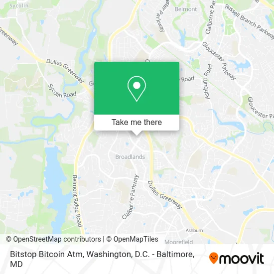 Bitstop Bitcoin Atm map