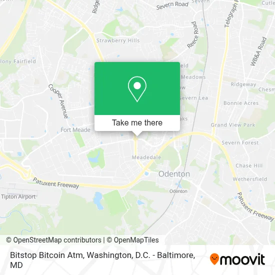 Bitstop Bitcoin Atm map