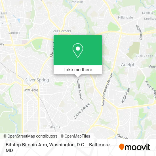 Bitstop Bitcoin Atm map