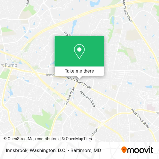 Innsbrook map