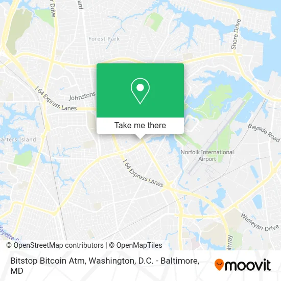 Bitstop Bitcoin Atm map