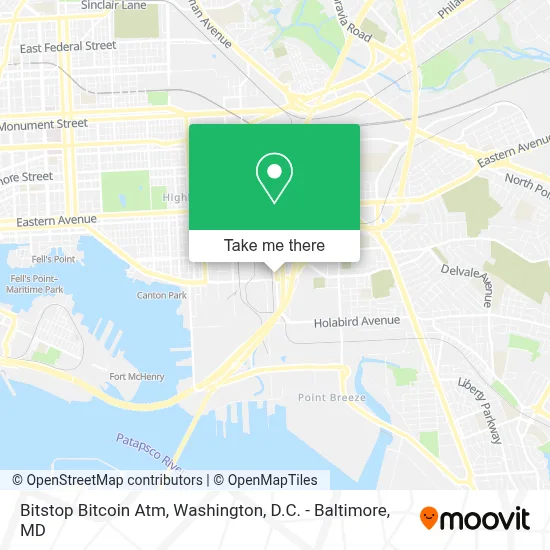 Bitstop Bitcoin Atm map