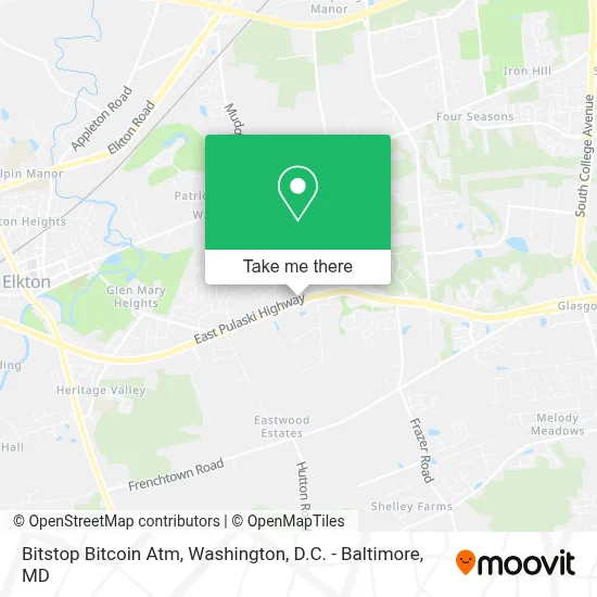 Bitstop Bitcoin Atm map