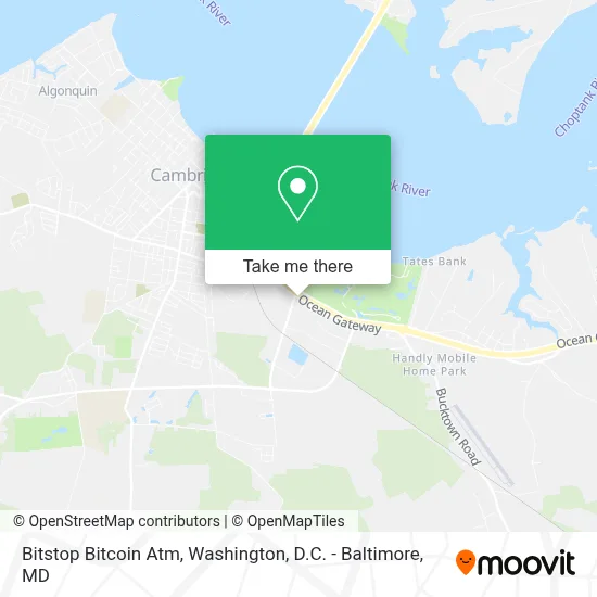 Bitstop Bitcoin Atm map