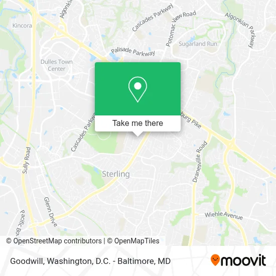 Goodwill map