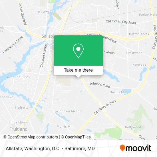 Allstate map