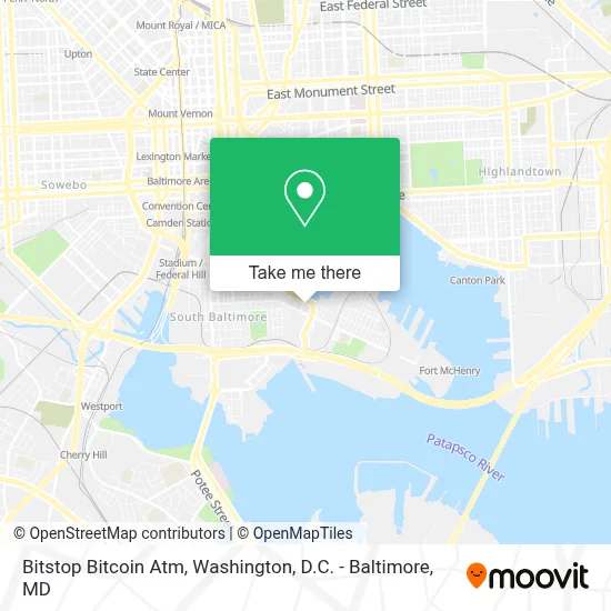 Bitstop Bitcoin Atm map