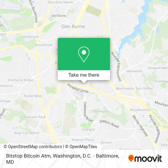 Bitstop Bitcoin Atm map