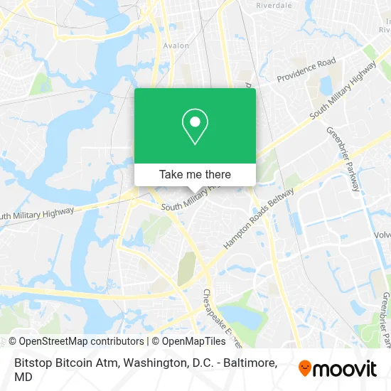 Bitstop Bitcoin Atm map
