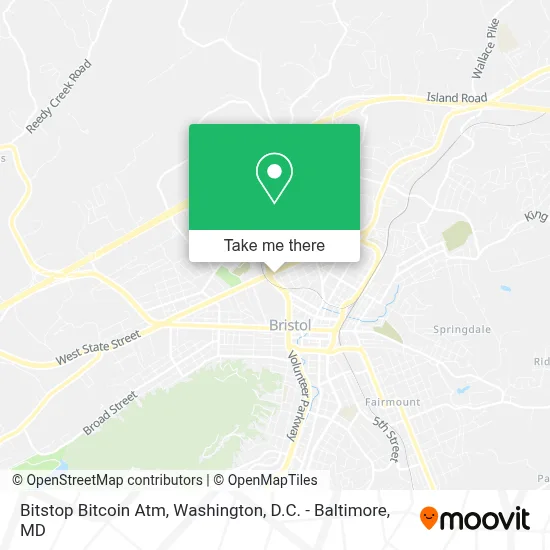 Bitstop Bitcoin Atm map