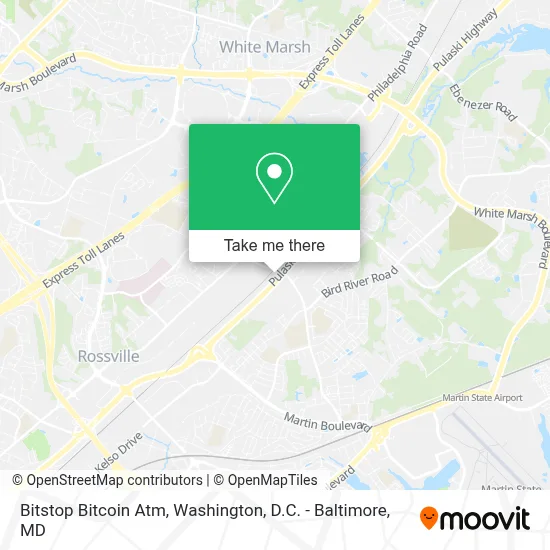 Bitstop Bitcoin Atm map