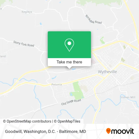 Goodwill map
