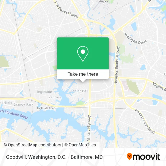 Goodwill map