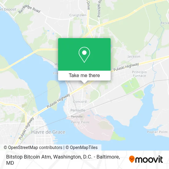 Bitstop Bitcoin Atm map