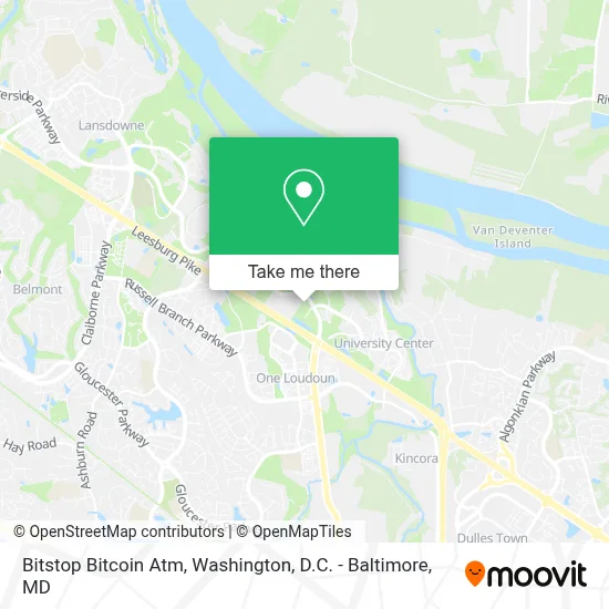 Bitstop Bitcoin Atm map