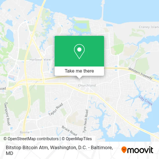 Bitstop Bitcoin Atm map