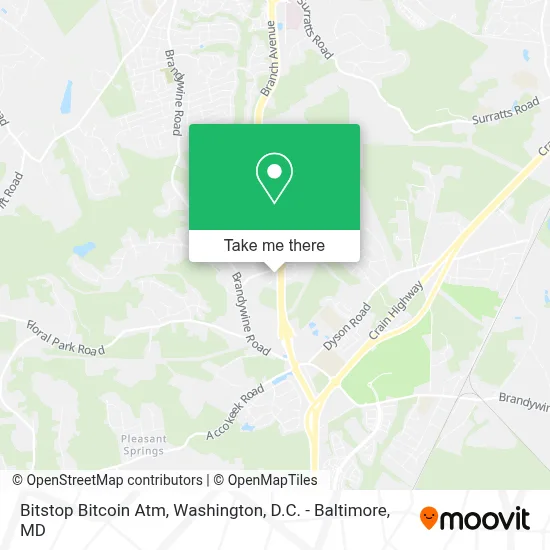Bitstop Bitcoin Atm map