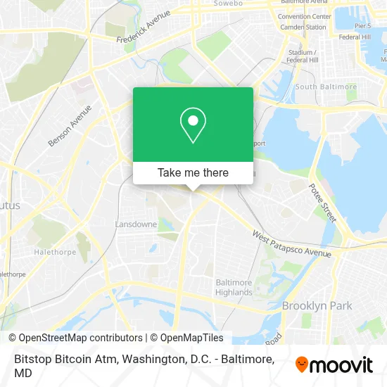Bitstop Bitcoin Atm map