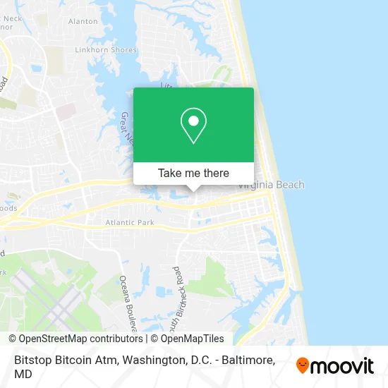 Bitstop Bitcoin Atm map