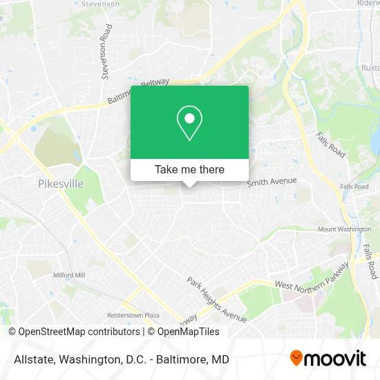 Allstate map
