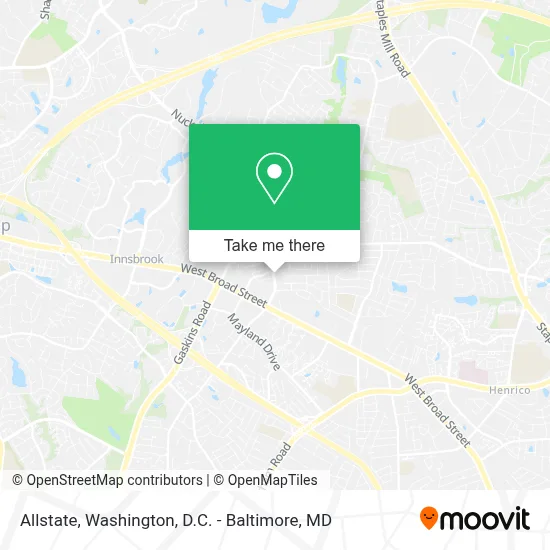 Allstate map