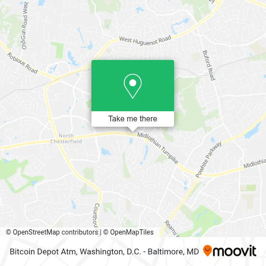 Bitcoin Depot Atm map