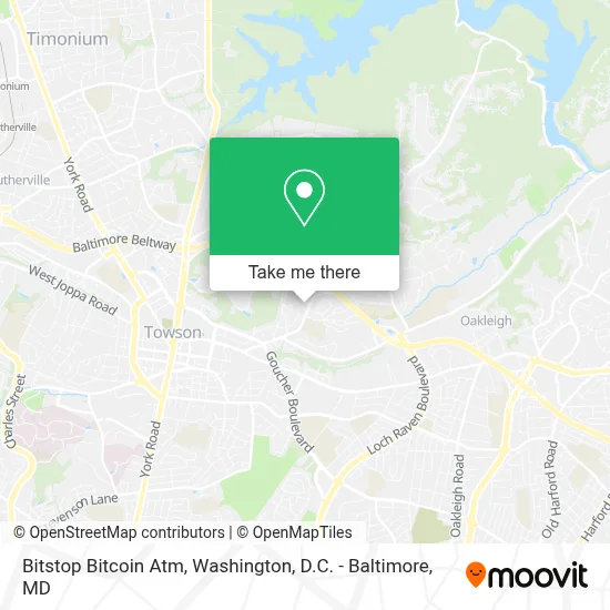 Bitstop Bitcoin Atm map