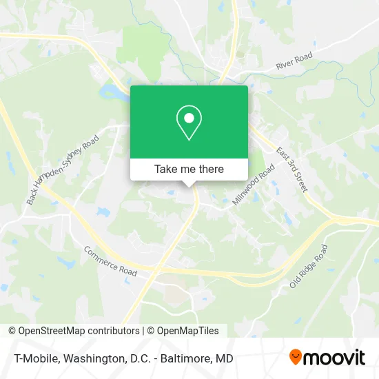 T-Mobile map