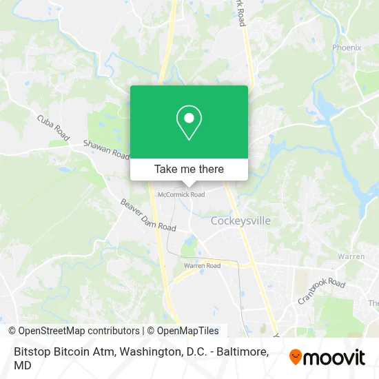 Bitstop Bitcoin Atm map