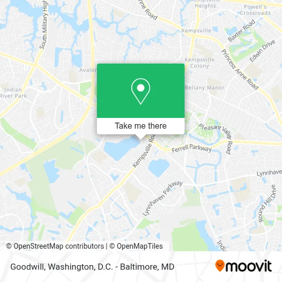 Goodwill map