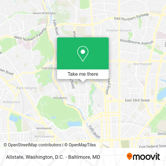 Allstate map